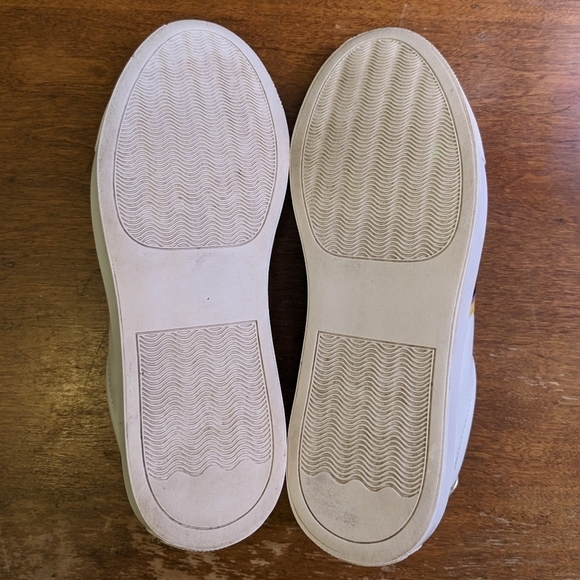 1901 Tige en Cuir White Rainbow stripe Tennis Shoe Size 6 - Picture 8 of 8